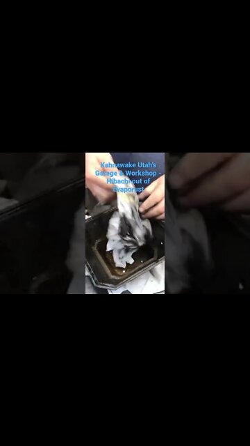 Hibachi Out of Evaporust - #shorts