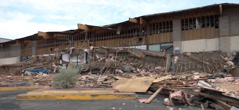 Windstorm responsible for collapse at La Bonita Supermarket