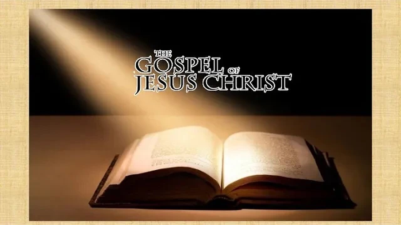 Wednesday Bible Study - The Gospel of Jesus Christ - November 29, 2023