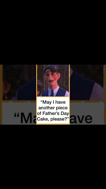 Encanto Short: Father's Day Cake #Shorts 😎