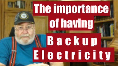 Have backup power for when the grid goes down