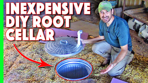 Our Simple Inexpensive Root Cellar Build