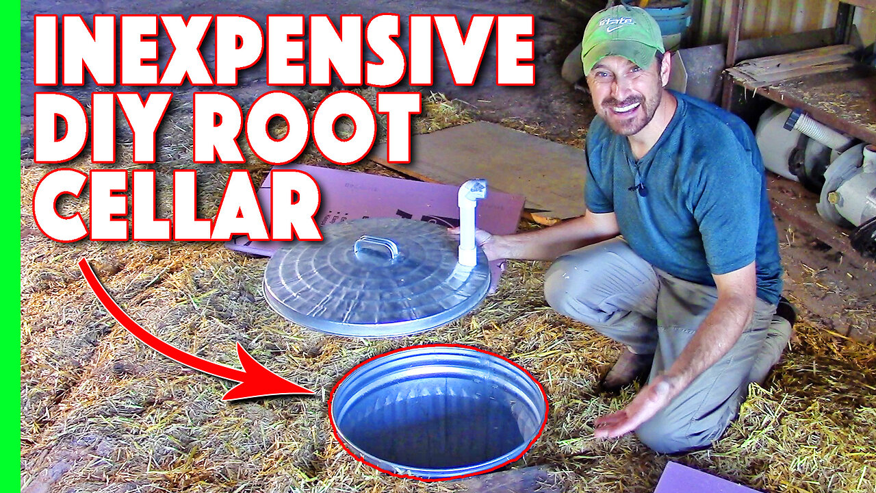 Our Simple Inexpensive Root Cellar Build