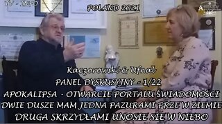 APOKALIPSA OTWARCIE PORTALU ŚWIADOMOŚCI - DWIE DUSZE JEDNA PRZE W ZIEMIE DRUGA W NIEBO /2021©TV INFO