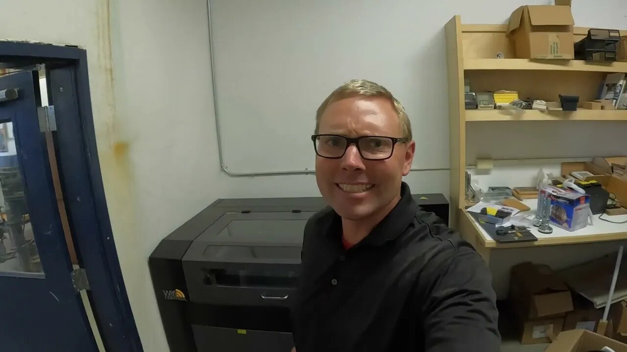 Next time I will Measure TWICE!!! Door too skinny for Laguna Laser.