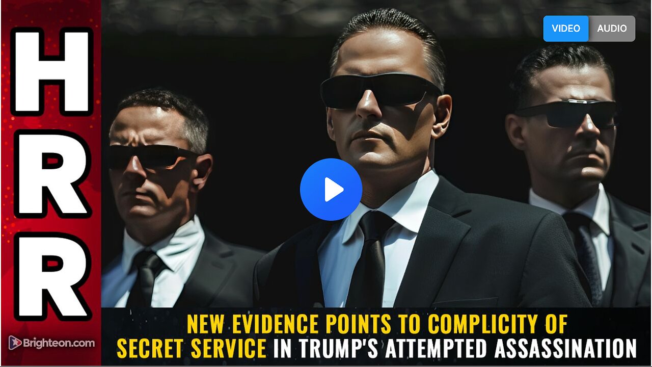 New evidence points to complicity of SECRET SERVICE in Trump's attempted assassination