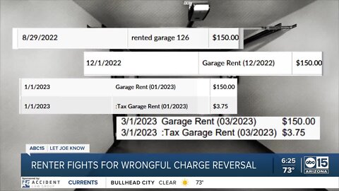 Charged for a garage she didn't rent? Valley renter fights for money back