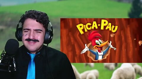 PASTOR REACT Lunáticos | Pernalonga e Pica-Pau | Papyrus Da Batata