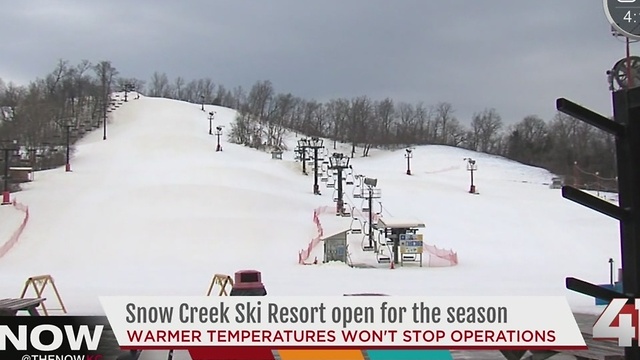 How Snow Creek creates several feet of snow