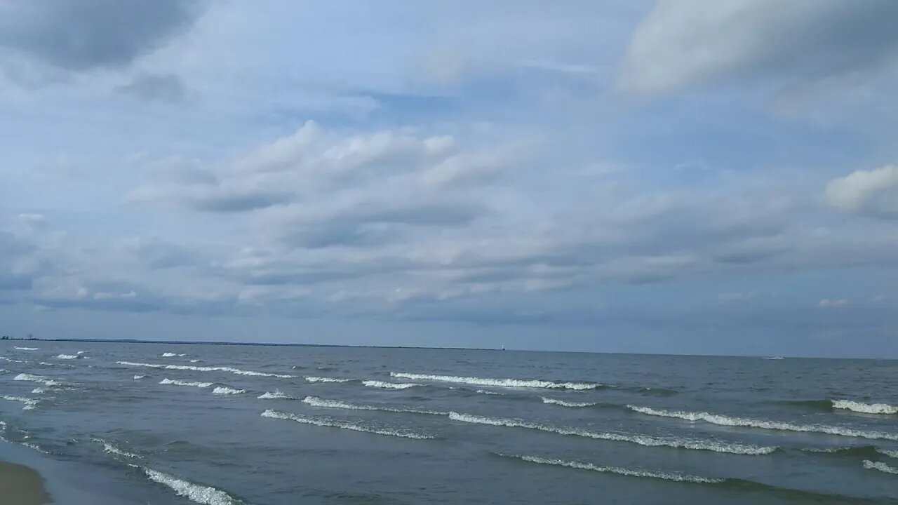 Lake Erie at Cedar Point Ohio July 30 2021