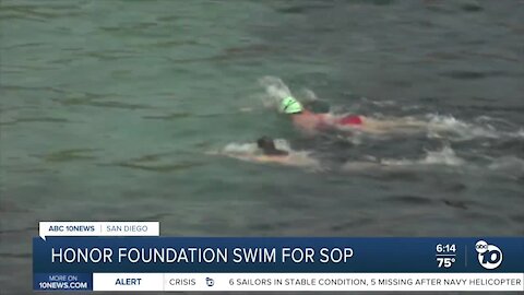 Honor foundation swim for SOP