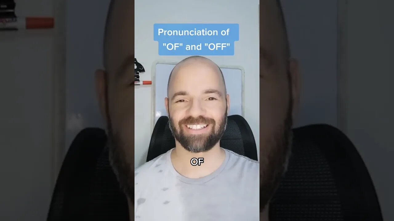 OF vs OFF en Inglés - Inglés con James #shorts