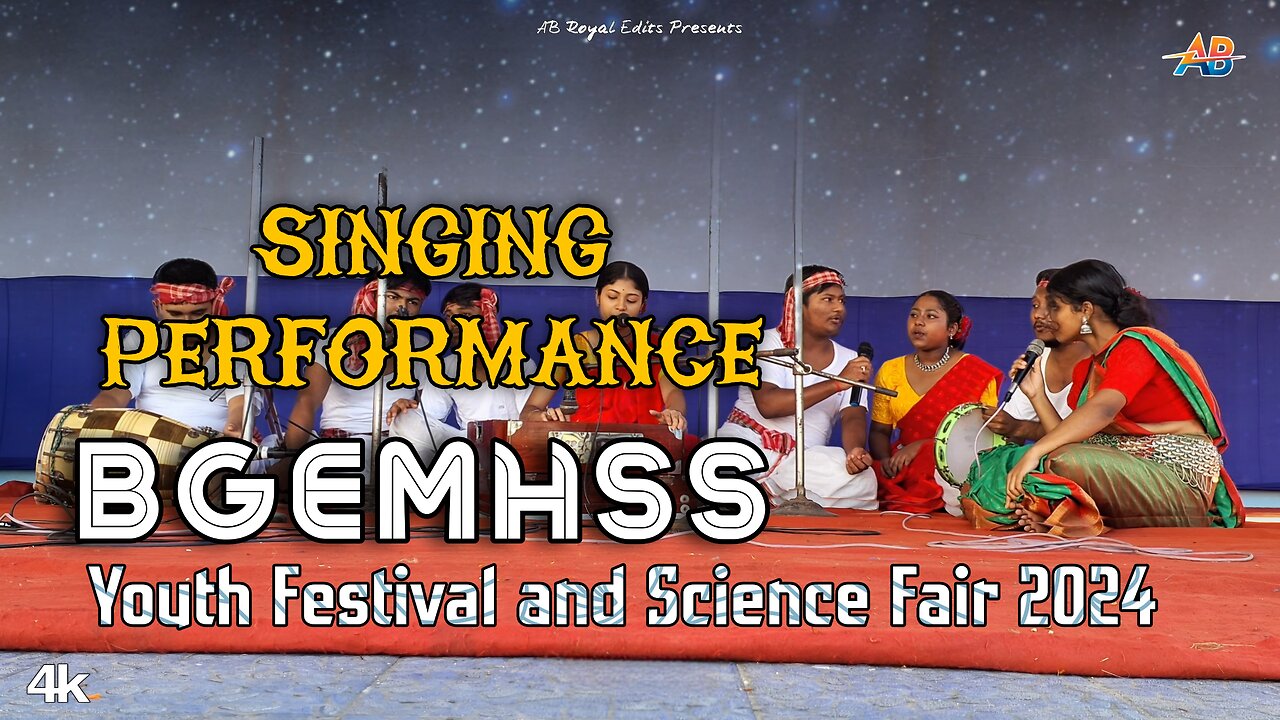 Singing Performance of BGEMHSS students on Youth Festival | AB Royal Edits