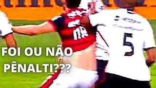 LANCE DO PÊNALTI NÃO MARCADO /FLAMENGO X ATHLÉTICO-PR/FOI OU NÃO FOI PÊNALTI?