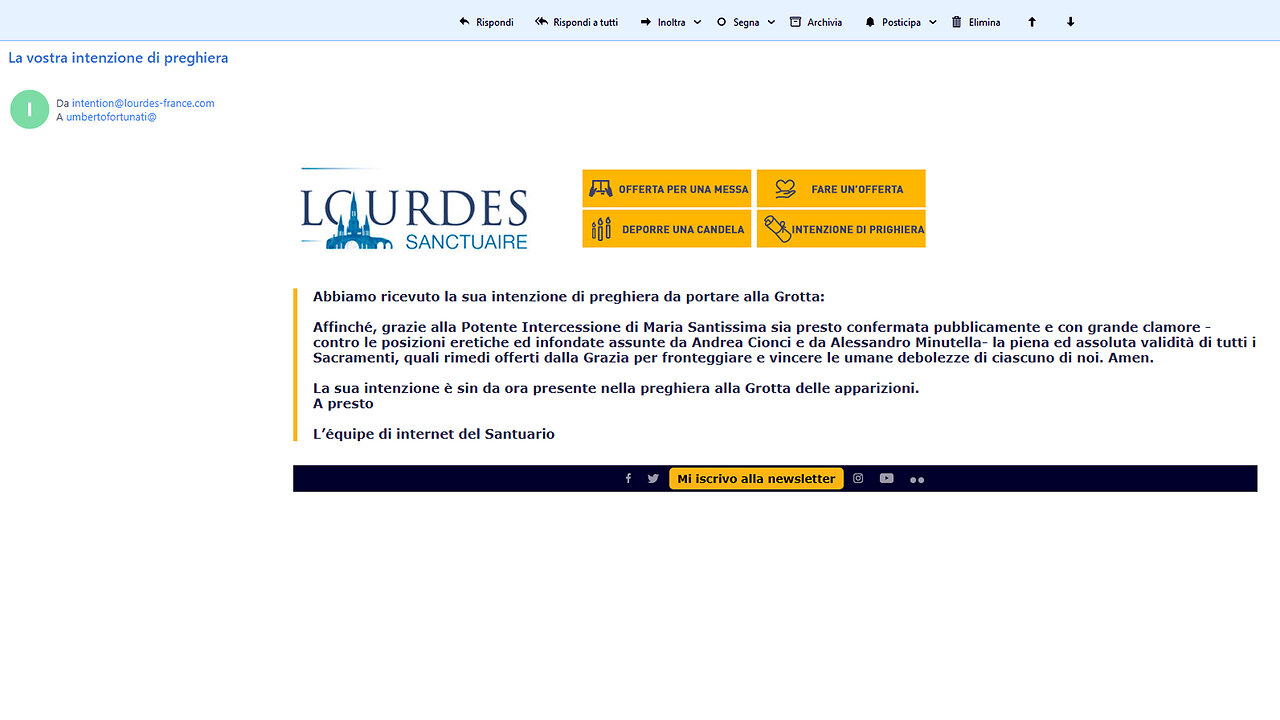 LA TRUFFA È SERVITA!! - “USATE LA CARTA DI CREDITO ED, OVVIAMENTE, UTILIZZATELA ANCHE PER 'DONARE' I VOSTRI SOLDI AL 'CODICE RATZINGER'!!”🤡🤡🤡