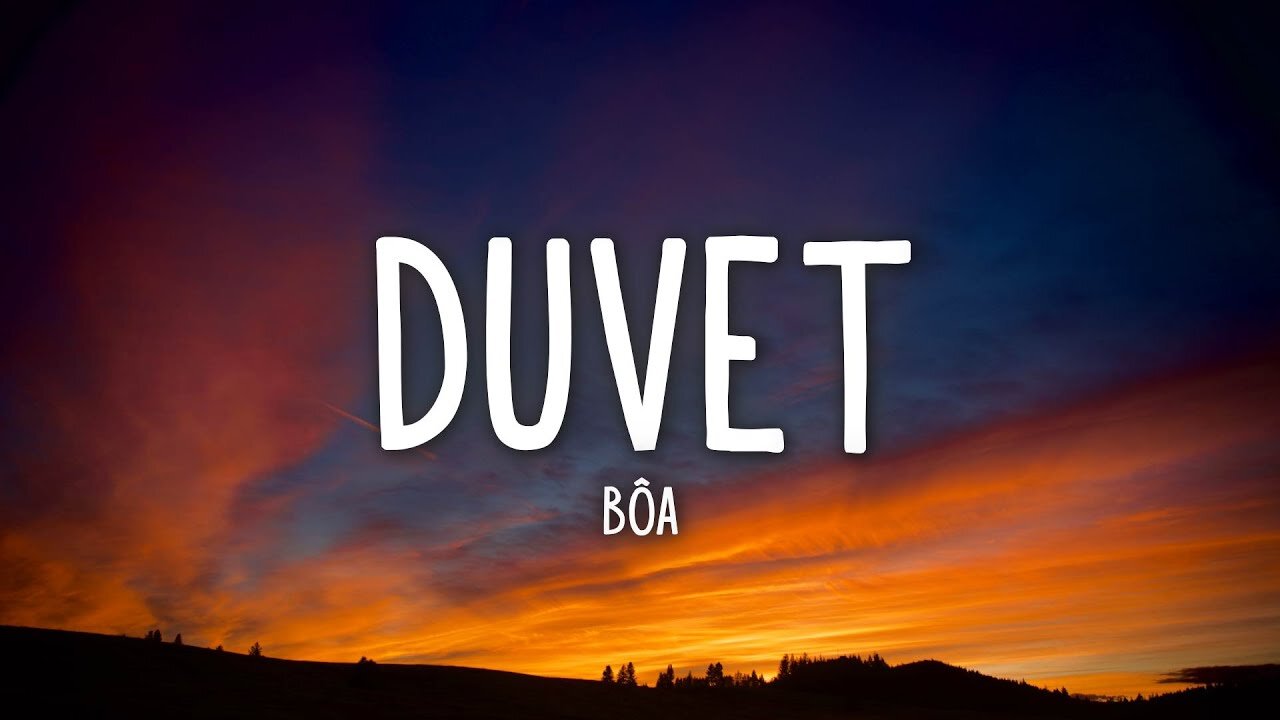 Bôa - Duvet (Lyrics)