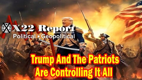 X22 Report - Trump And The Patriots Are Controlling It All, They Are Trapped In Their Own Agenda