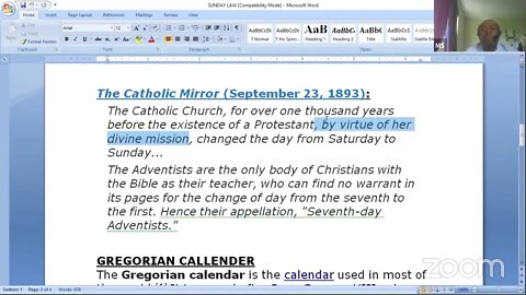 TOPM Ministry's Sabbath School Study