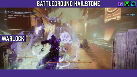 Destiny 2 Strike: Battleground Hailstone With Voidwalker Warlock