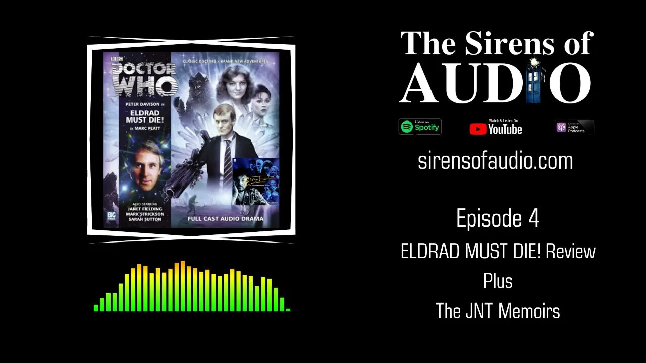 Doctor Who : Eldrad Must Die! by Marc Platt Review // The Sirens of Audio Episode 4