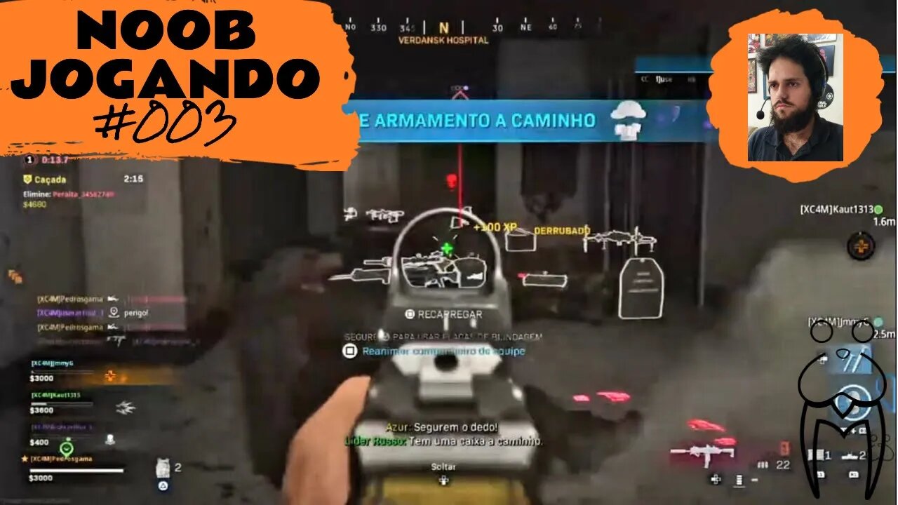 COD - Noob Jogando! MorsaGameplay #003 - CallOfDuty