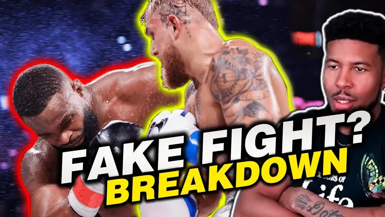 THIS FIGHT WAS 100% FAKE - Jake Paul vs. Tyron Woodley II Breakdown/Analysis [Low Tier God Reupload]