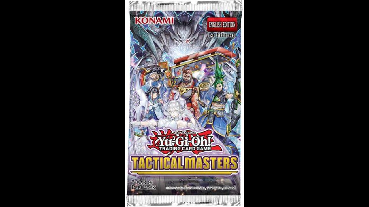 Opening Yugioh TCG: Tactical Masters Booster #6