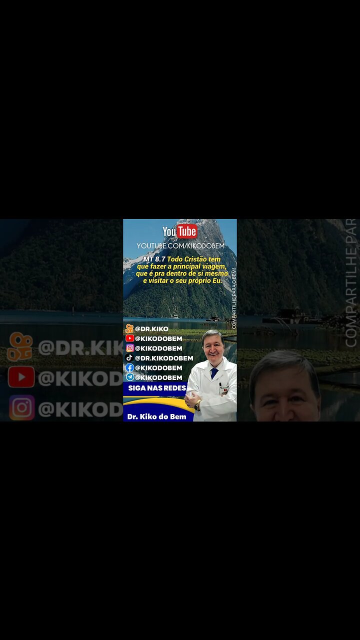 Todo Cristão Deve Fazer Uma Viagem Para Dentro Do Corpo e Lapida-lo MATEUS 8 Humildade e Fé Sempre