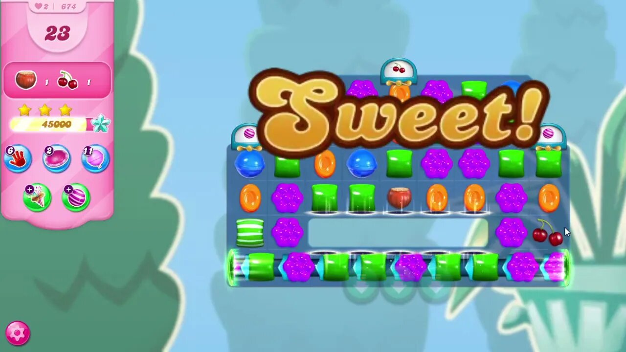 Candy Crush Saga Level 674