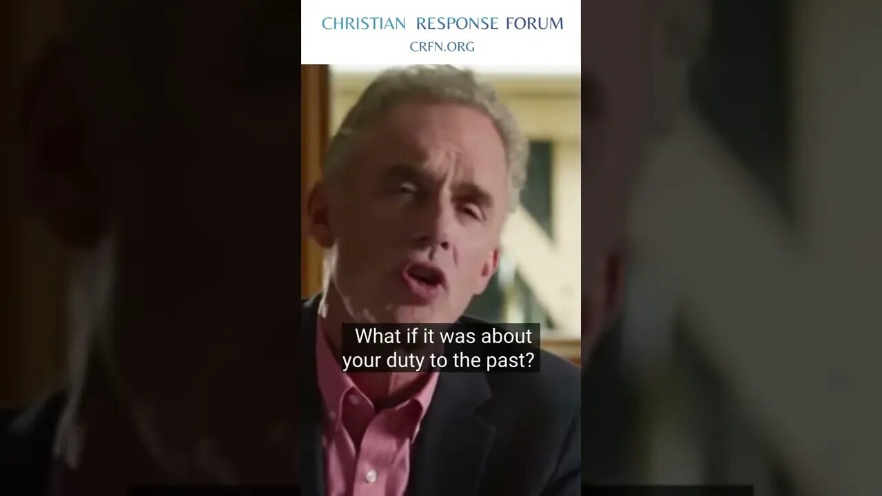 Jordan Peterson - Invite Young Men To Church - Christian Response Forum - #shorts #jordanpeterson