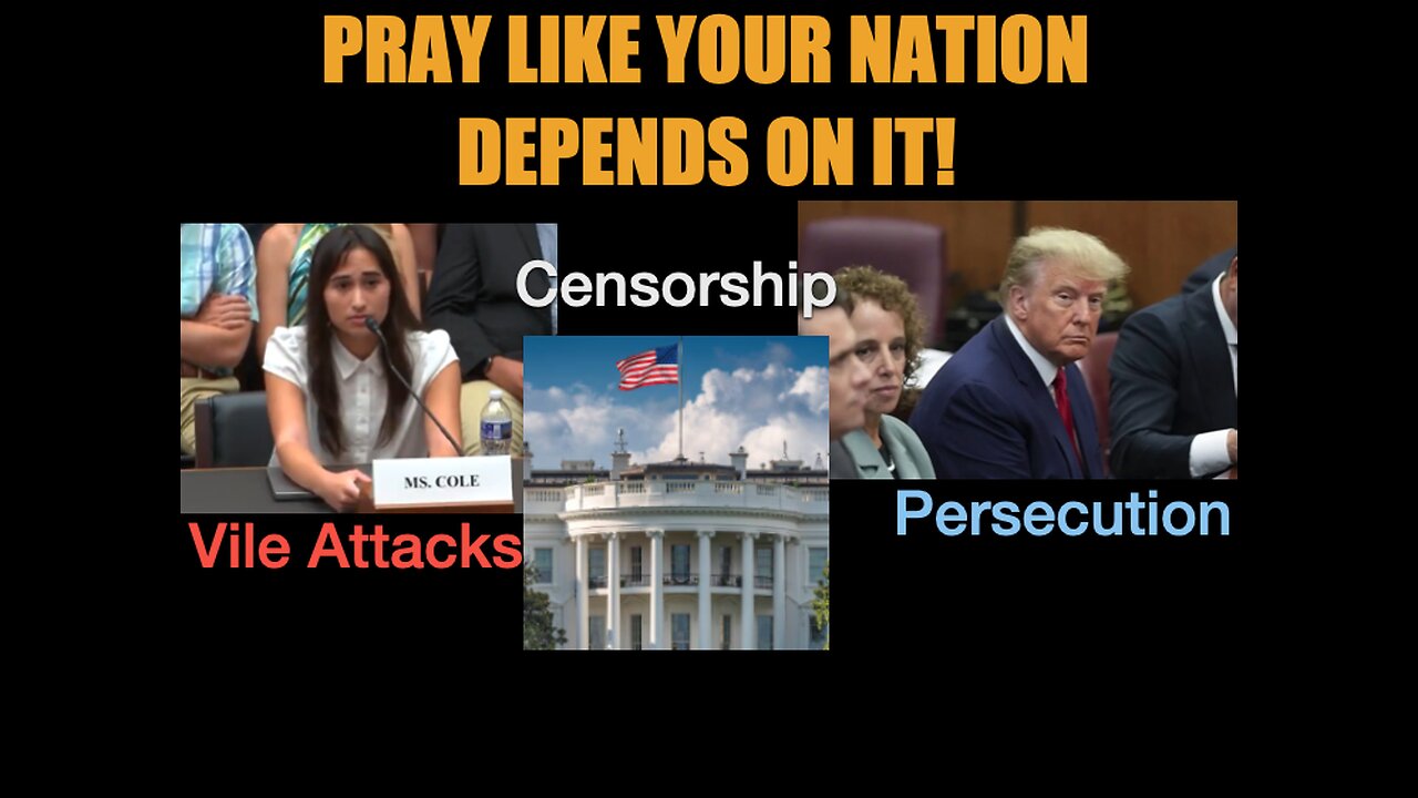 Pray Like Your Nation Depends on it!