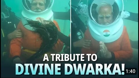 Pm Modi under water