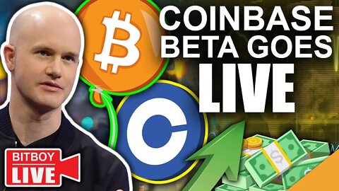 Bitcoin Hits $42,069!! (Coinbase Beta Marketplace goes LIVE!)