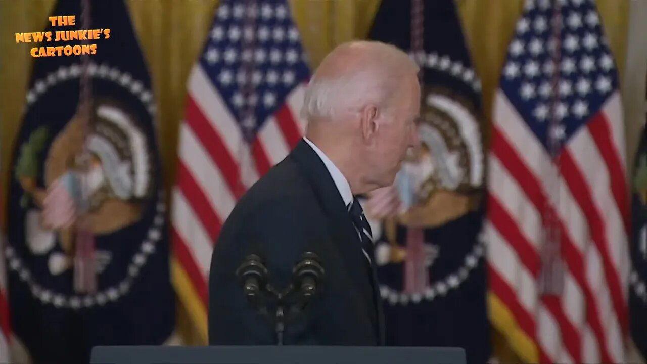 Biden AGAIN refuses to take questions.