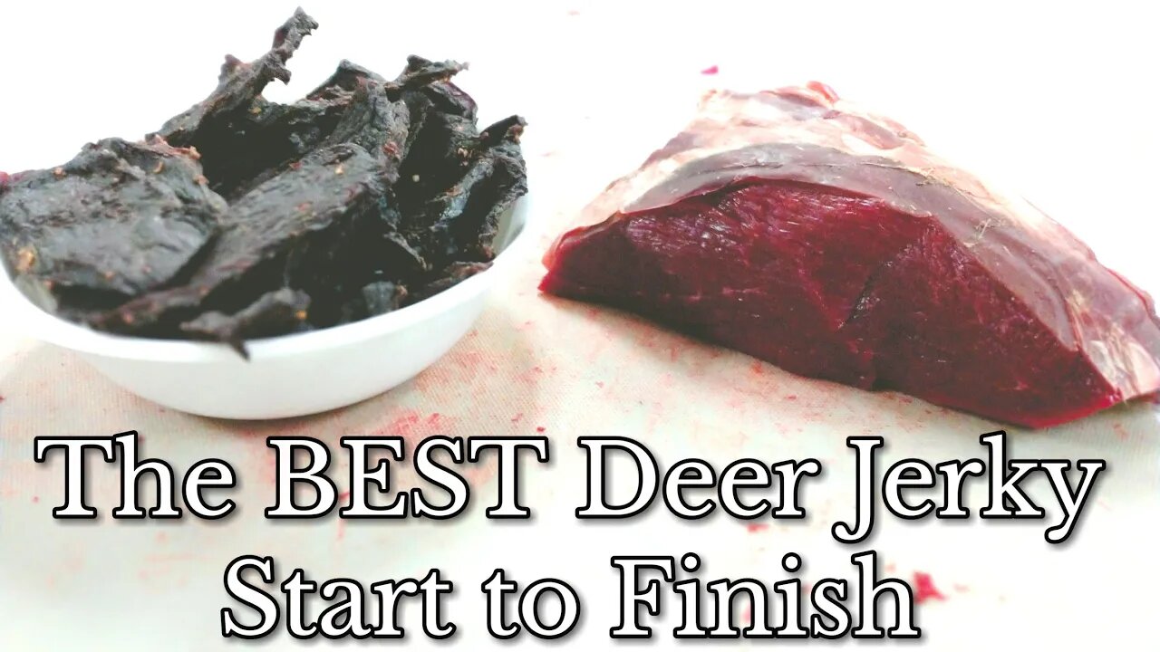 How to Make the BEST DEER JERKY | Start to Finish | Jerky Recipe