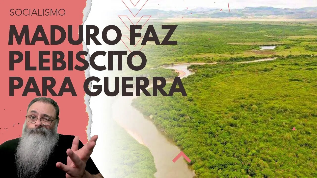 MADURO faz PLEBISCITO para INVADIR GUIANA, podendo LEVAR AMERICA do SUL para o CENTRO da GUERRA