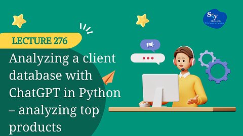 276. Analyzing a client database – analyzing top products | Skyhighes | Data Science