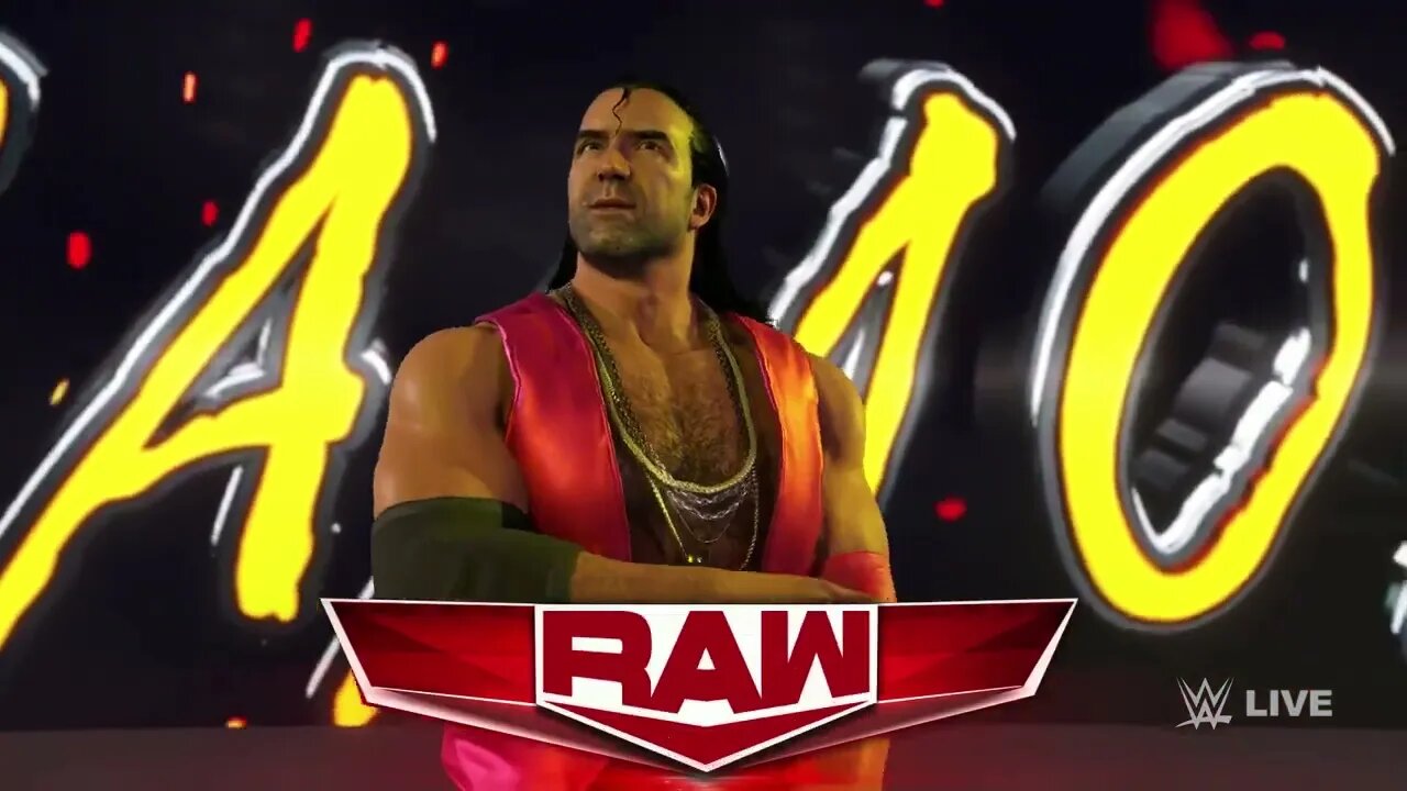 WWE 2k22 Razor Ramon Entrance