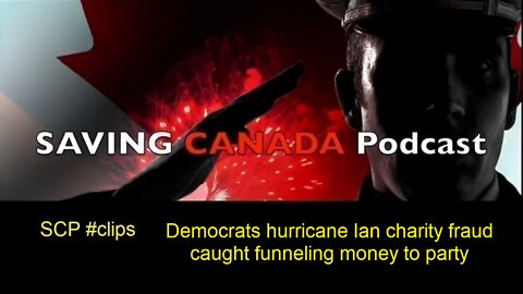 SCP Clips - Democrats set up hurricane Ian fraud charity to fund campaign