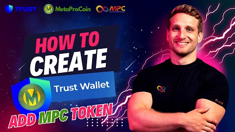 How to Create a Trust Wallet and Add #MetaProCoins (MPC) to #trustwallet #earnings #cryptocurrency