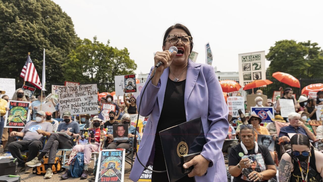 Secret Video Shows Rashida Tlaib Burying Biden, Dems - Tells Extreme Activists To 'Shame' Them