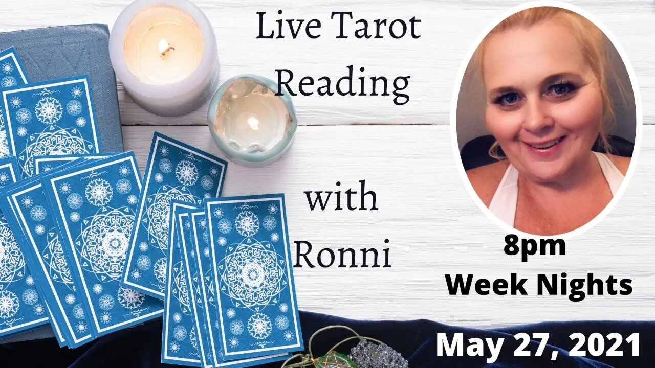 Live Tarot 3 Card Pulls 8pm EST Donations Welcome