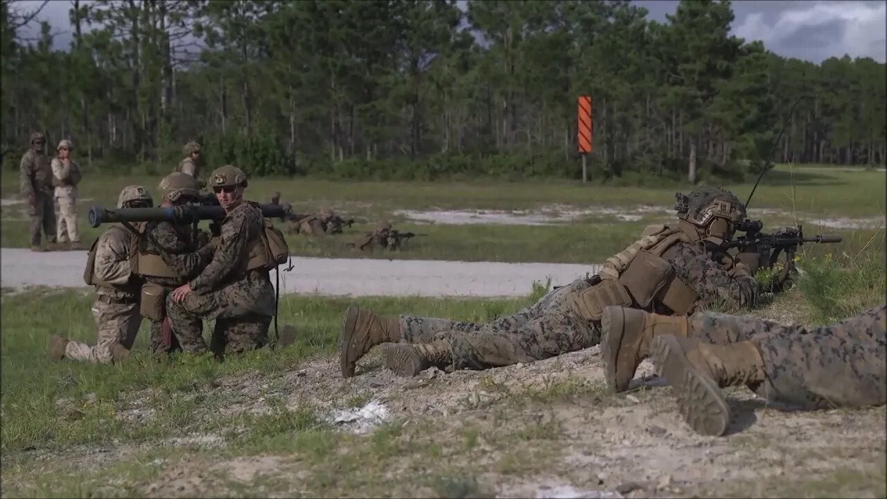 Marine Corps Combat Readiness Evaluation (MCCRE) Conducted on Range G-29, on Camp Lejeune