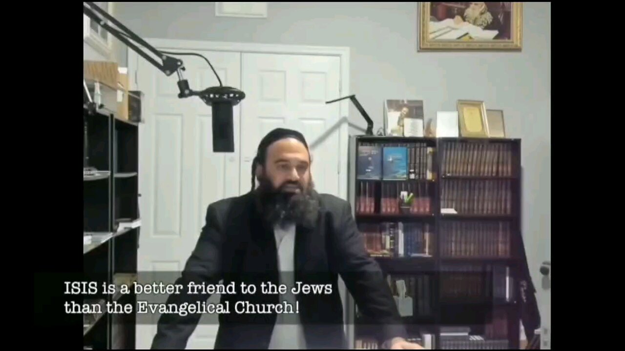 Rabbi says "ISIS is better to us than the Evangelical Christians" (@JewishTruths_ on X)