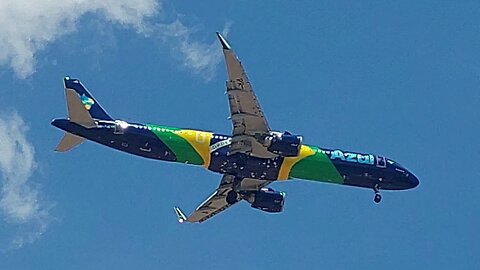 Airbus A321NEO PR-YJE vindo de Campinas para Fortaleza