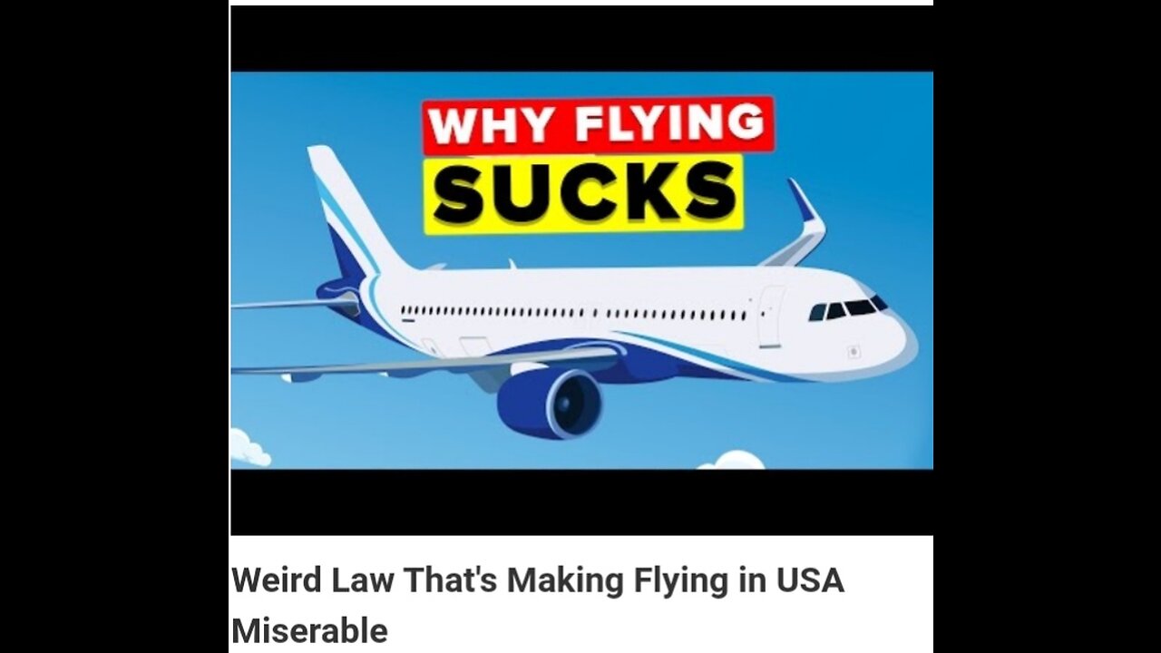 Weird Law That Making Flying In USA Miserable #weirdlawintheworld