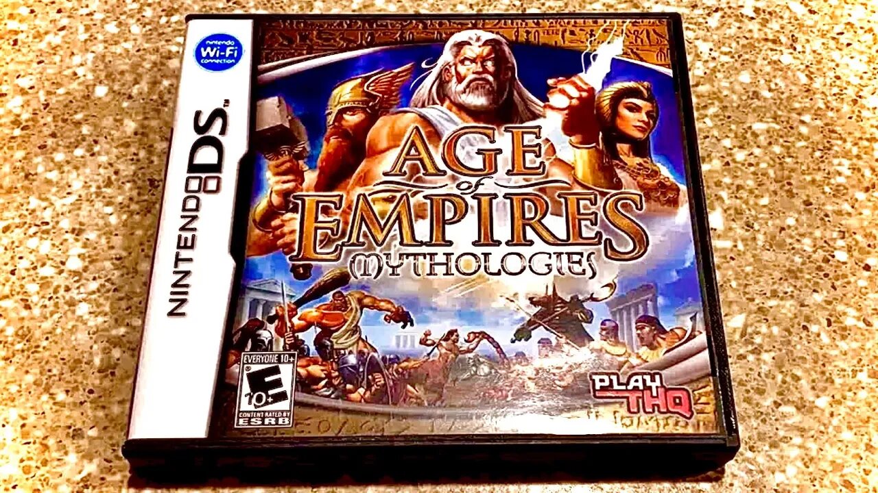 Age of Empires: Mythologies - NINTENDO DS - WHAT MAKES IT COMPLETE? - AMBIENT UNBOXING