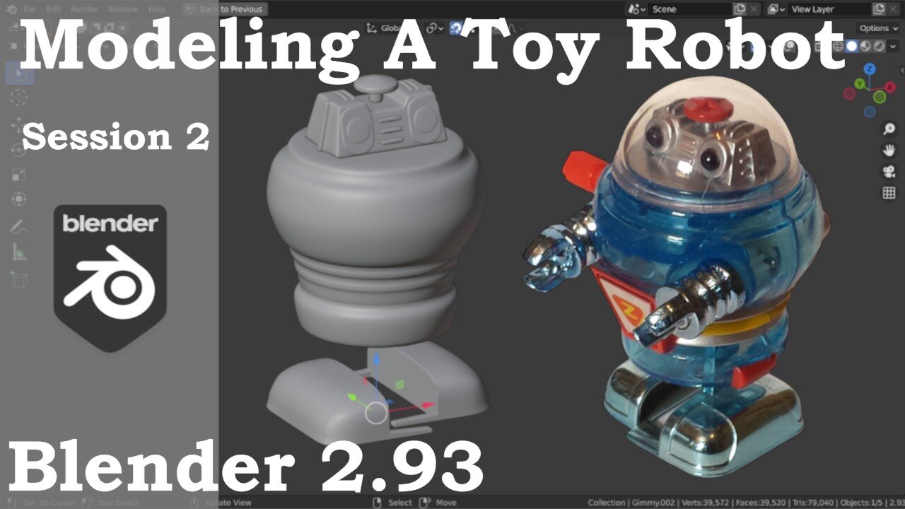 Modeling A Toy Robot, Session 2