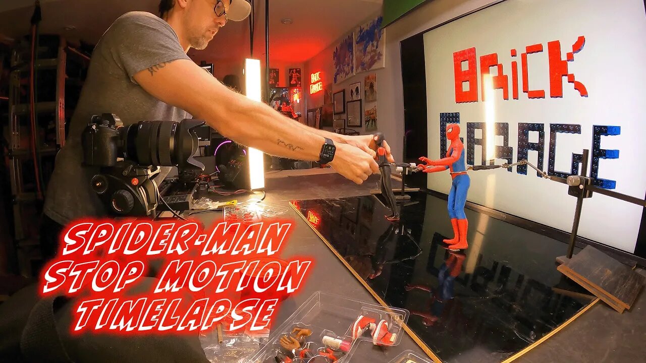 Spider-Man Stop Motion Timelapse BTS