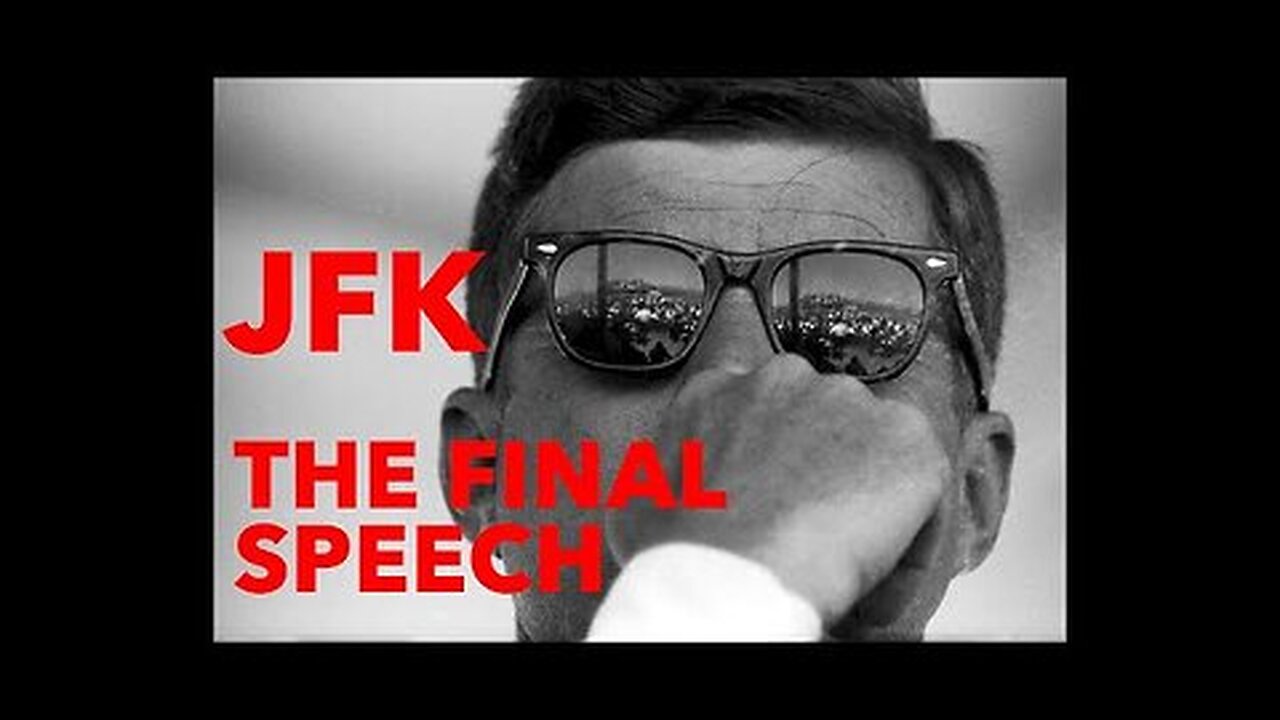 JFK The Final Speech - UFO File Antarctica Deep Aerospace Berkner Secret Revealed